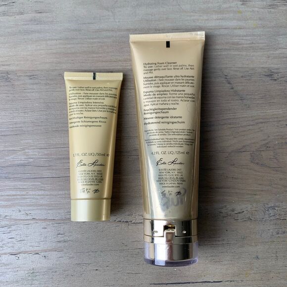 Estee Lauder Re-Nutriv Hydrating Foam Cleanser 4.2oz and 1.7oz New READ - Picture 2 of 7